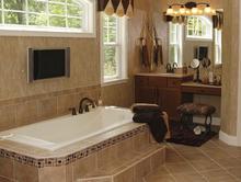 custom bathroom ceramic tile, ceramic floor tile, ceramic tile shower, ceramic tile installation, mobile showroom