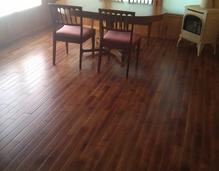 Engineer wood flooring, installation